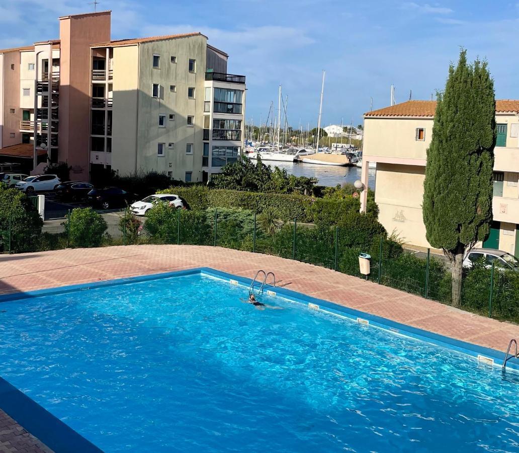 Studio Face A La Mer 4 Couchages - Gratuits Piscine Tennis Et Un Parking Prive Rare Et Tres Utile - Vue Magnifique Sur La Mer - Agreable En Toutes Saisons Ile Des Pecheurs - La Brigantine - Emplacement Et Vue Rares Au Cap D'Агд Екстер'єр фото