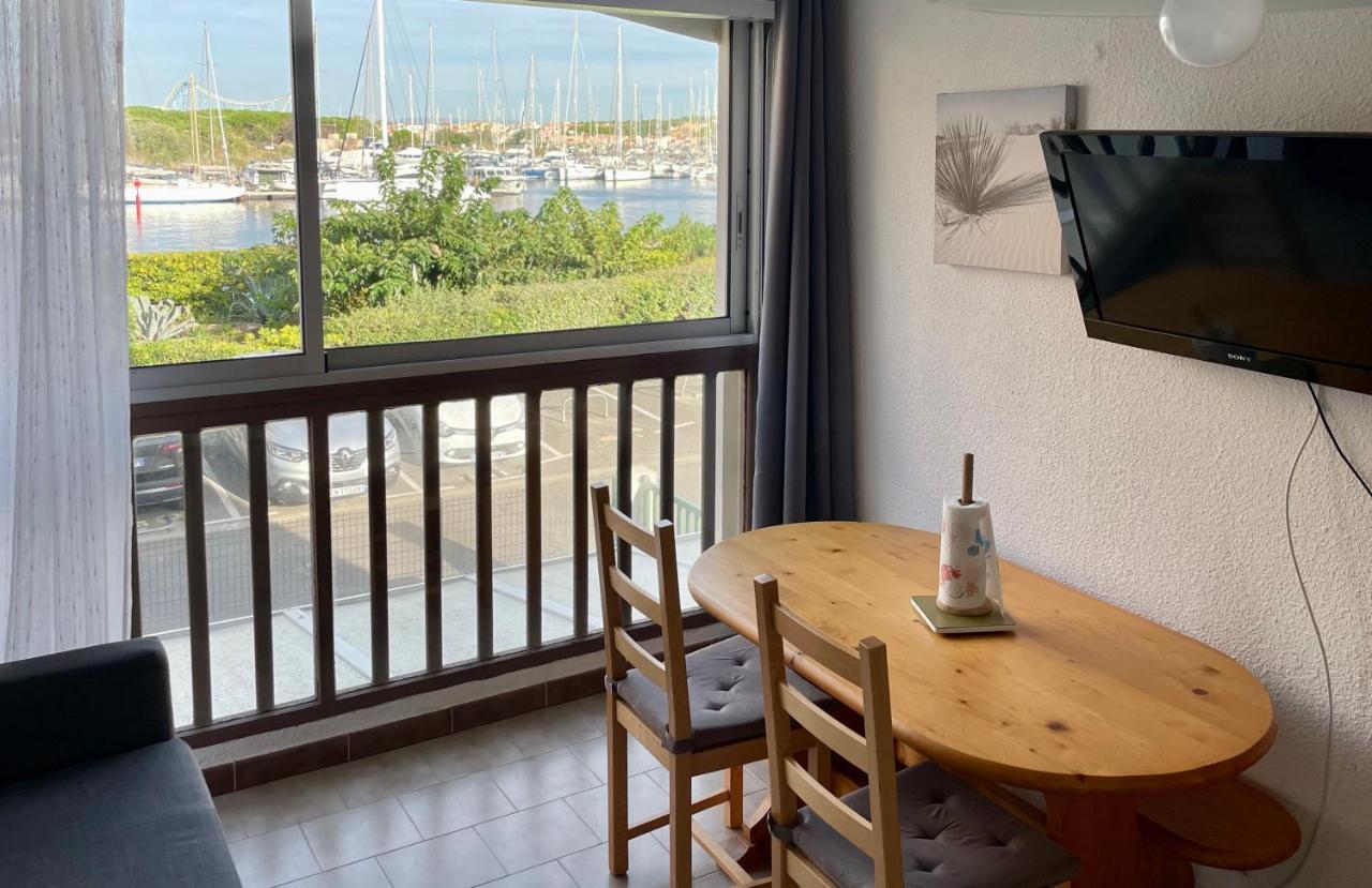Studio Face A La Mer 4 Couchages - Gratuits Piscine Tennis Et Un Parking Prive Rare Et Tres Utile - Vue Magnifique Sur La Mer - Agreable En Toutes Saisons Ile Des Pecheurs - La Brigantine - Emplacement Et Vue Rares Au Cap D'Агд Екстер'єр фото