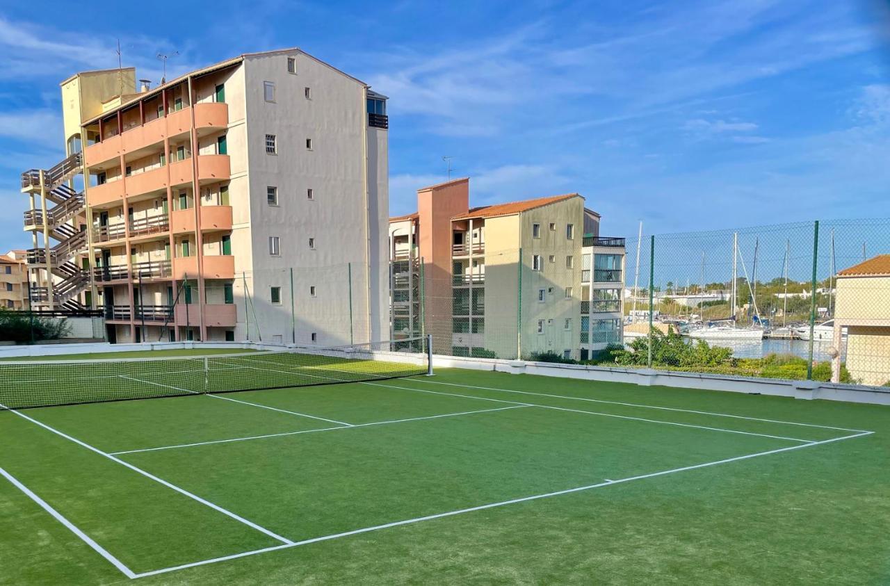 Studio Face A La Mer 4 Couchages - Gratuits Piscine Tennis Et Un Parking Prive Rare Et Tres Utile - Vue Magnifique Sur La Mer - Agreable En Toutes Saisons Ile Des Pecheurs - La Brigantine - Emplacement Et Vue Rares Au Cap D'Агд Екстер'єр фото
